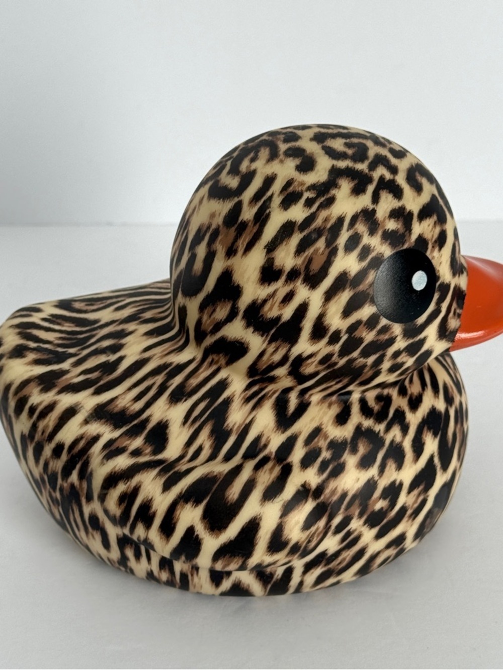 Leopard Rubber Duck Kids Toy - Floats in Water - Picture 5 of 8